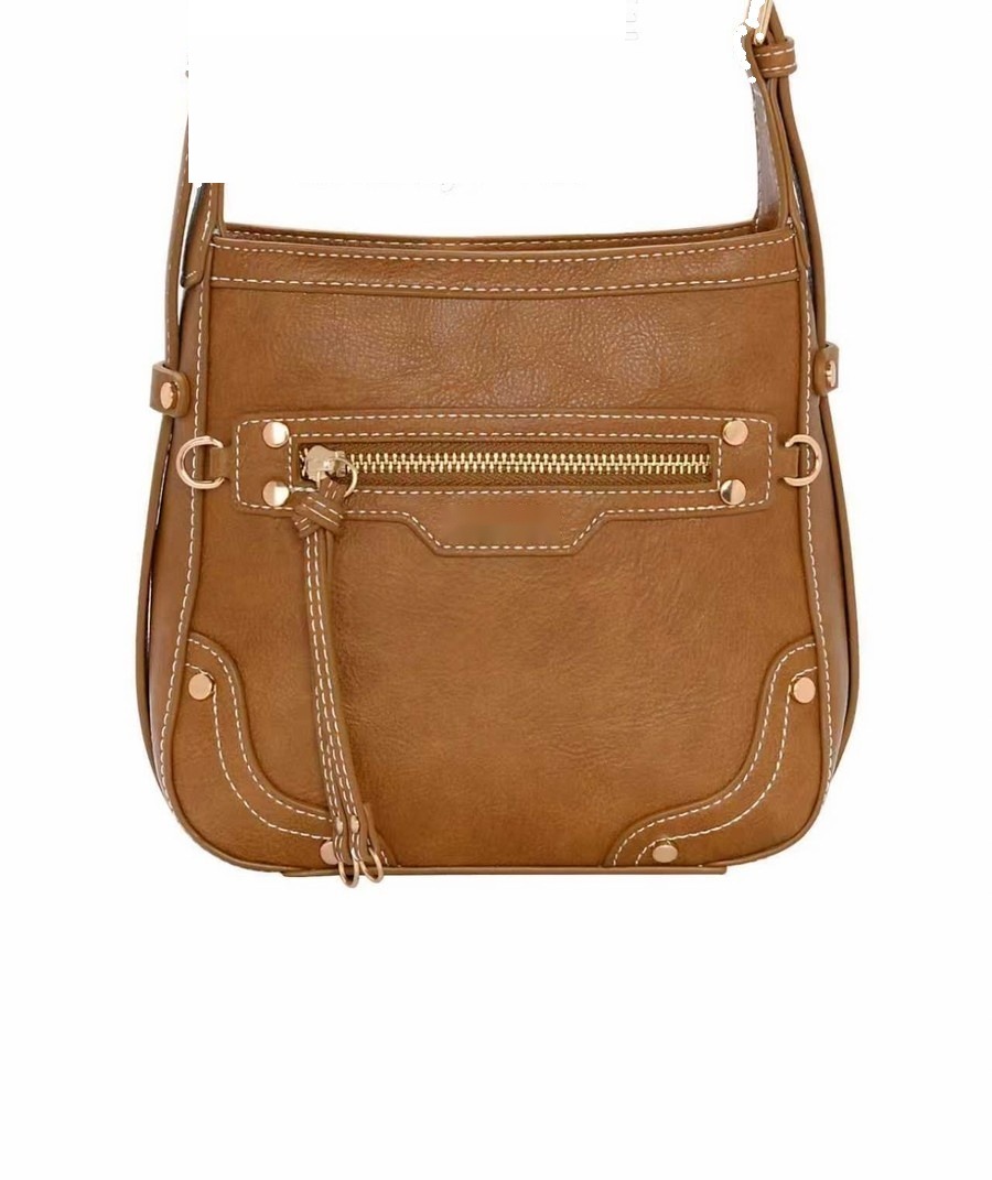 Everyday crossbody bag in tan